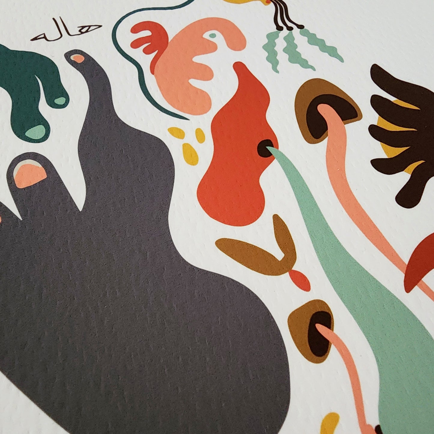 Forest Floor Giclee Print, Free Shipping