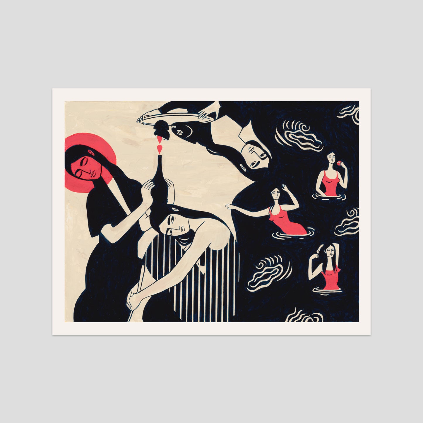 "Wayfinding", Limited Edition, 12"x9" Giclée Print, Free Shipping