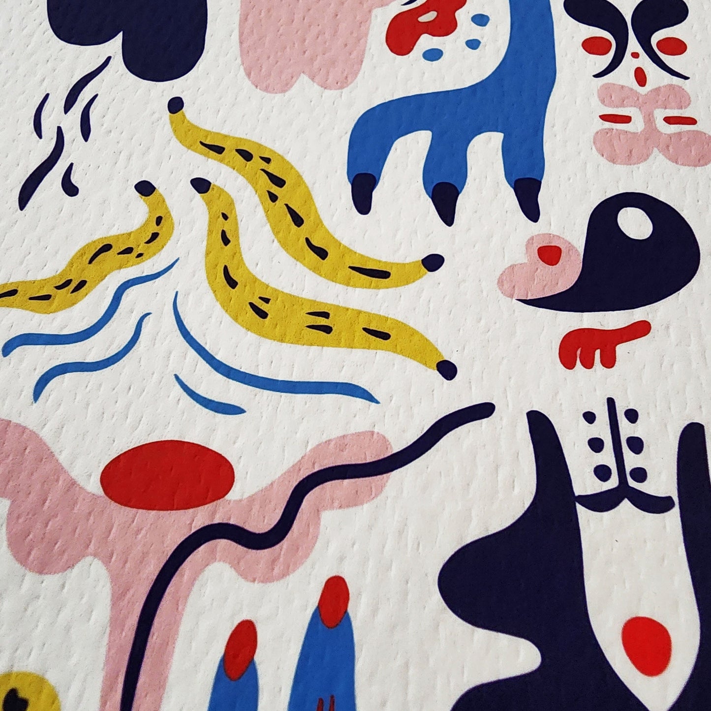 "Wobbly Party", 8"x12" Giclée Print, Free Shipping