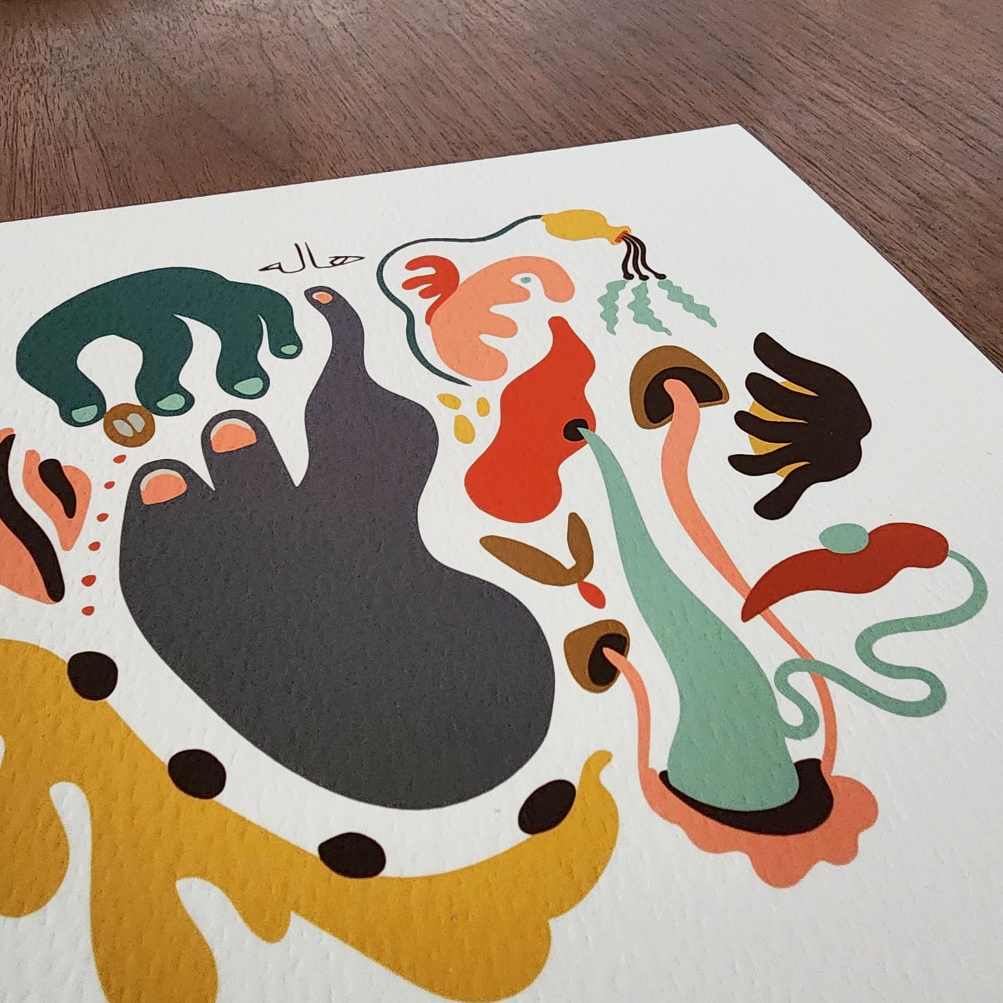 Forest Floor Giclee Print, Free Shipping