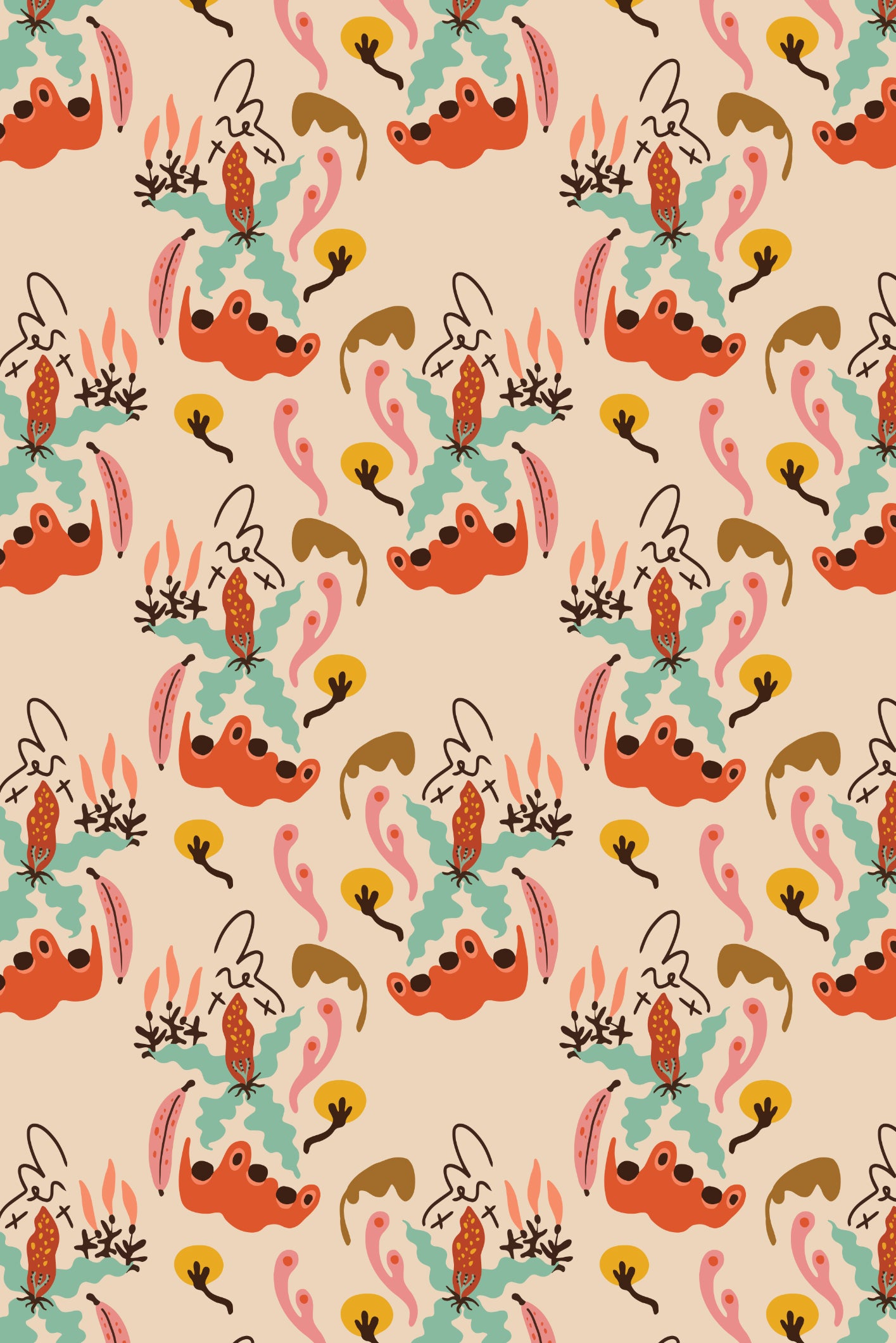 Natural Tropical Wallpaper - Tanish