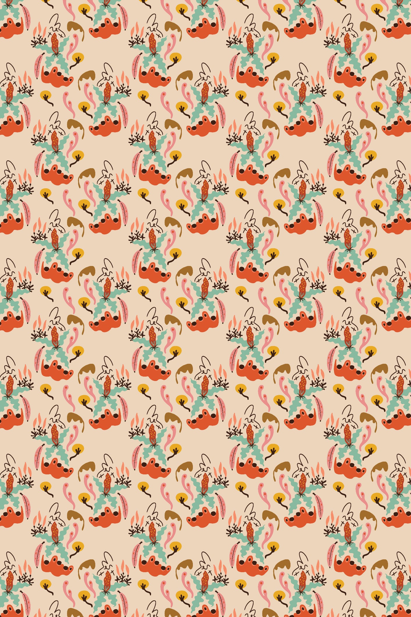 Natural Tropical Wallpaper - Tanish