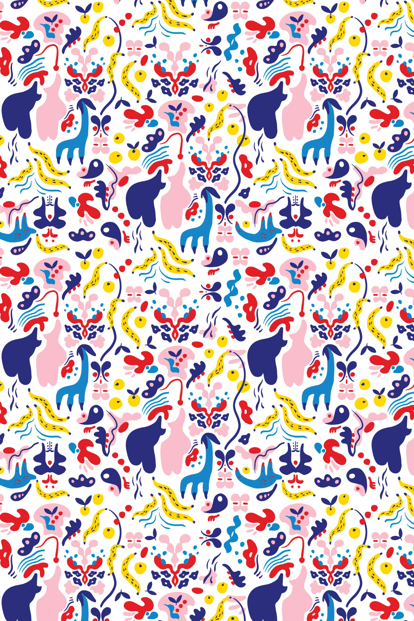 Wobbly Party Wallpaper