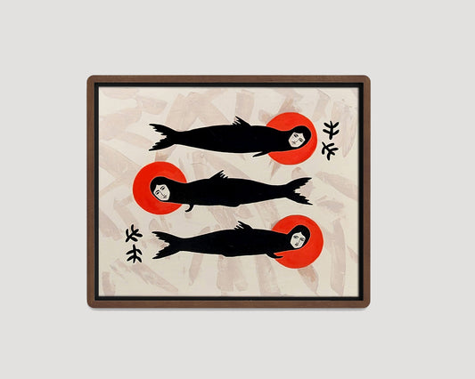 "We are all Sardines"— Original Painting (Local Pickup)