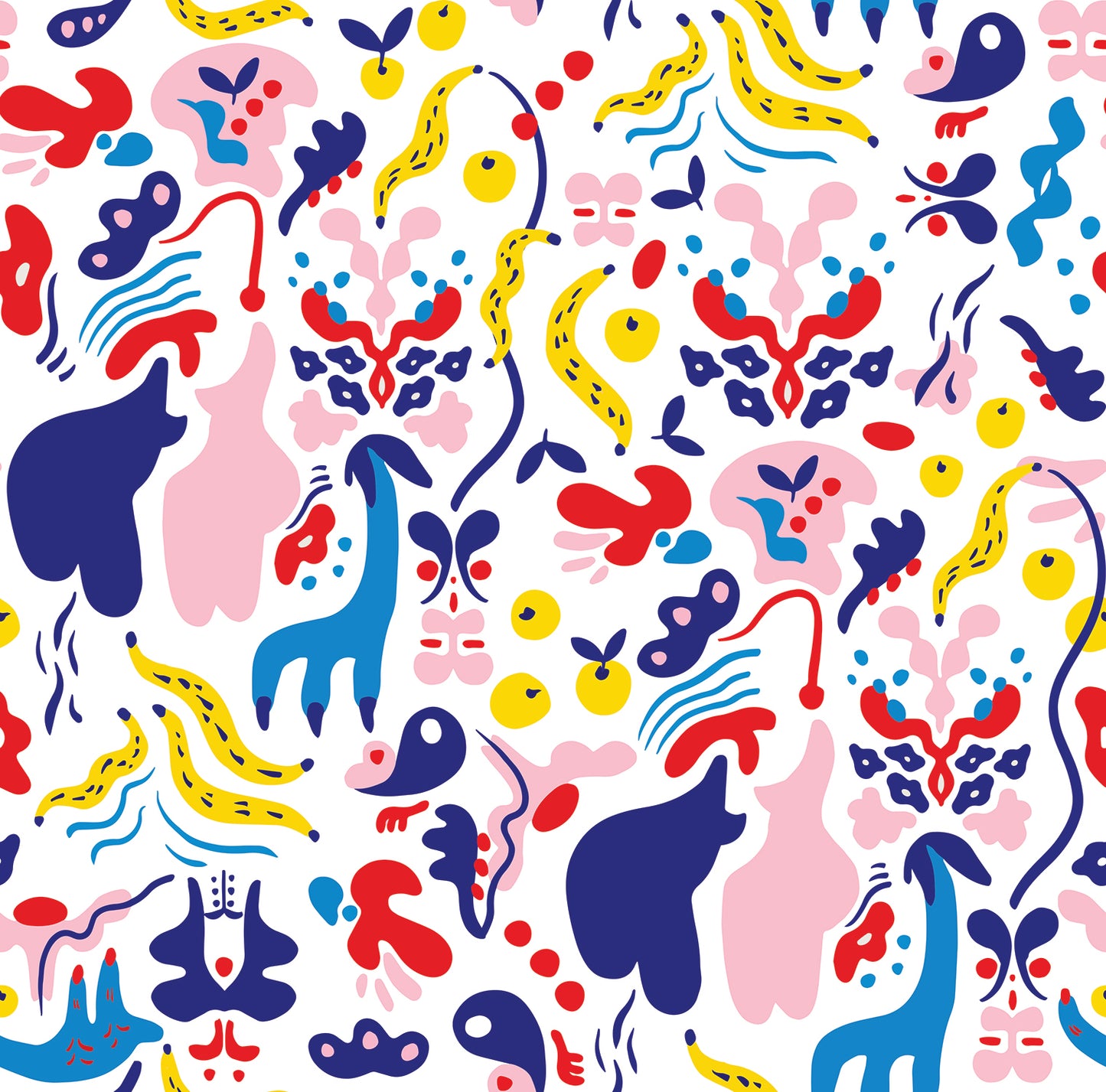 Wobbly Party Wallpaper